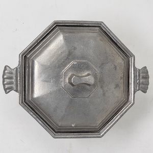 International Silver pewter small casserole